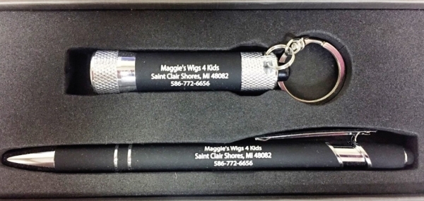 Pen & Flashlight Set: $20.00 donation + s/h